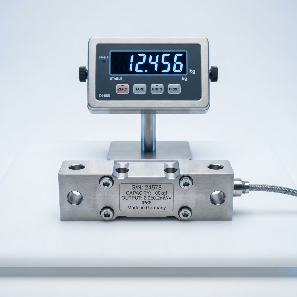 Capteur de pesage industriel Giropes en acier inoxydable
